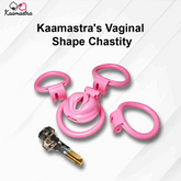 Kaamastra's Vaginal Shape Chastity With Lock